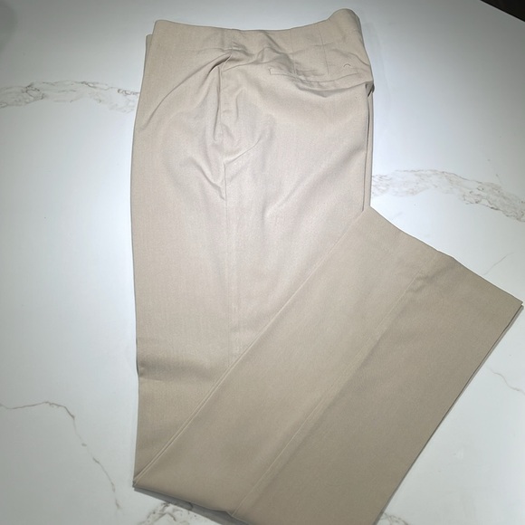 CHICOS Dress Slacks, light khaki color, Size 1(12) - Picture 3 of 8